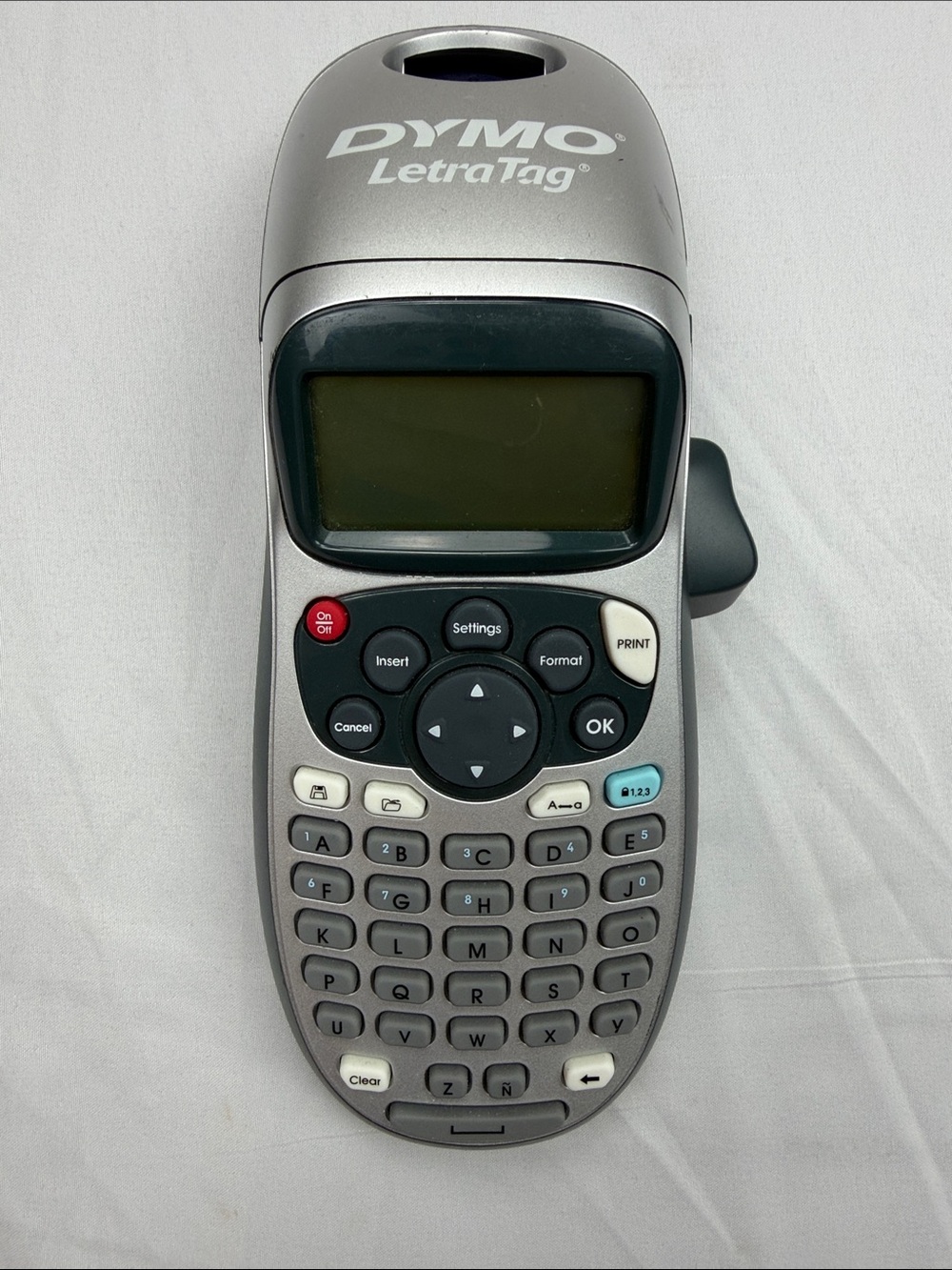 Dymo LetraTag Handheld Label Maker in Silver and Black